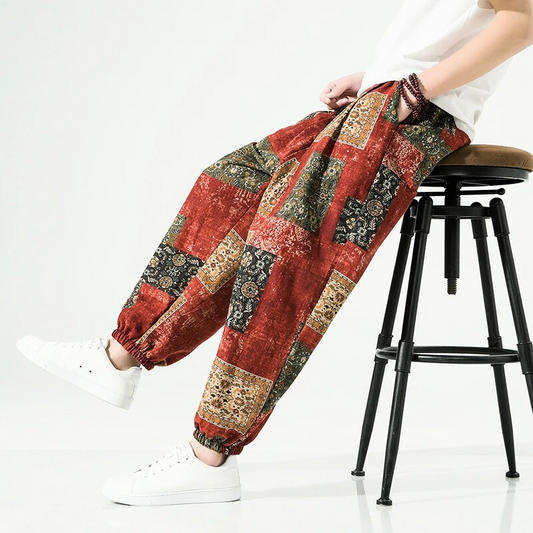 Traditional Boho Tapestry Pants