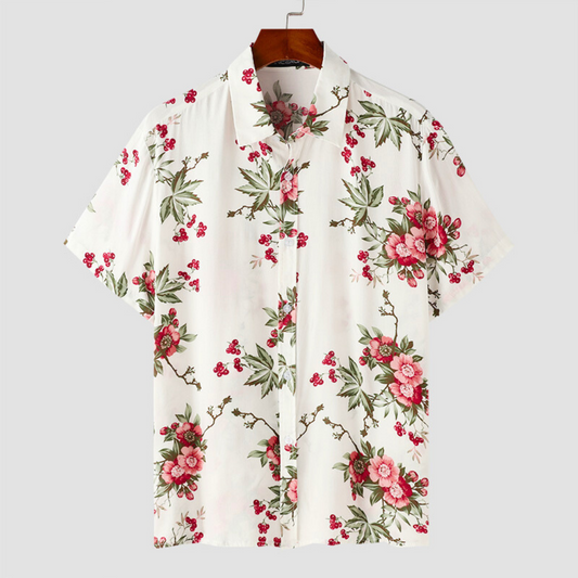 Floral Breeze Button-down Shirt