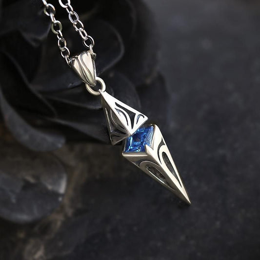 Sapphire Prism Pendant