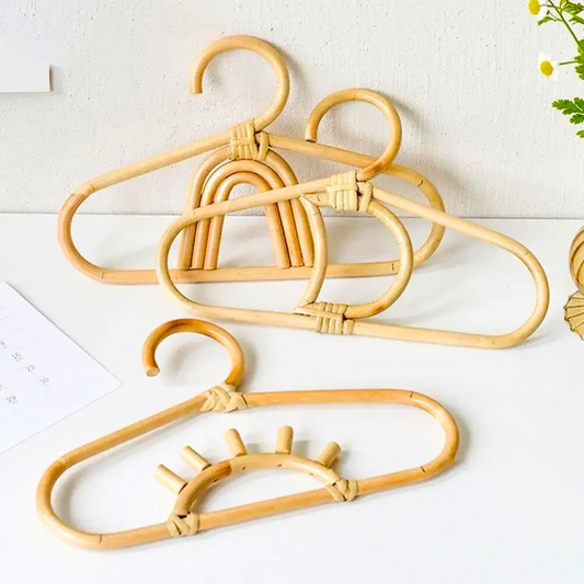 Rounded Bamboo Kids Hangers