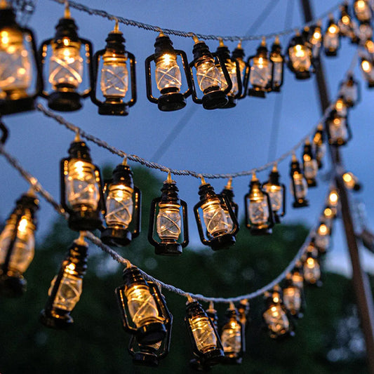Cozy Lantern String Lights