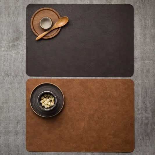 Hearthside Leather Table Mat