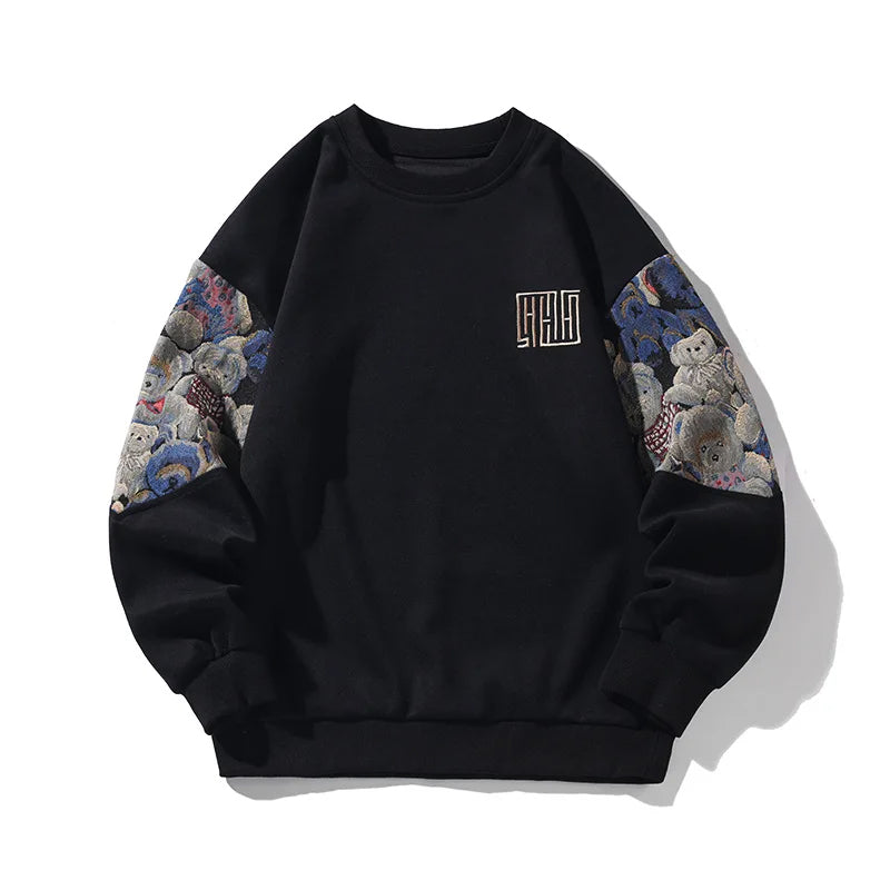 Urban Bear Embroidery Sweater – Allo Collectives