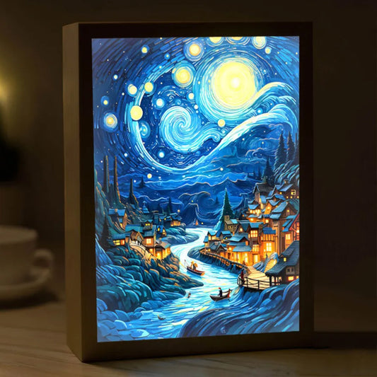 Van Gogh Glow Panel